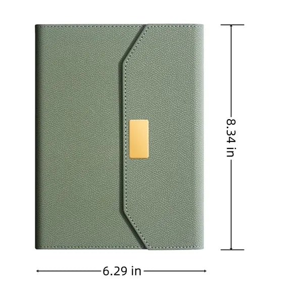 A5 Business Notebook PU Belt Buckle Notepad