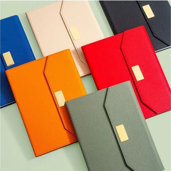 A5 Business Notebook PU Belt Buckle Notepad
