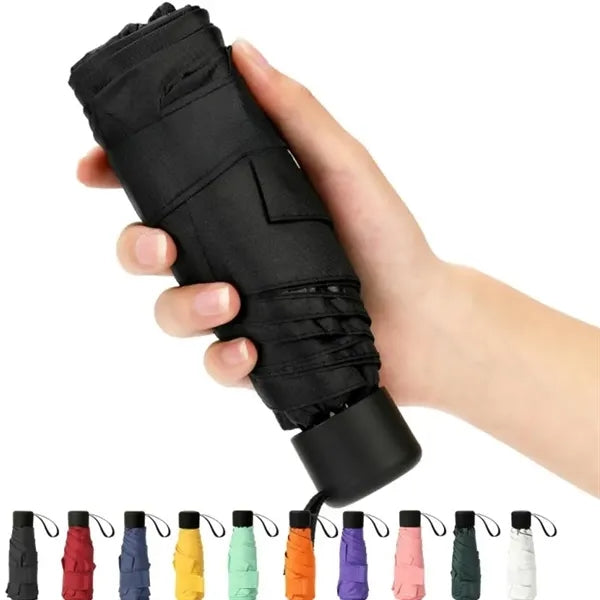 Small Mini Umbrella with Case