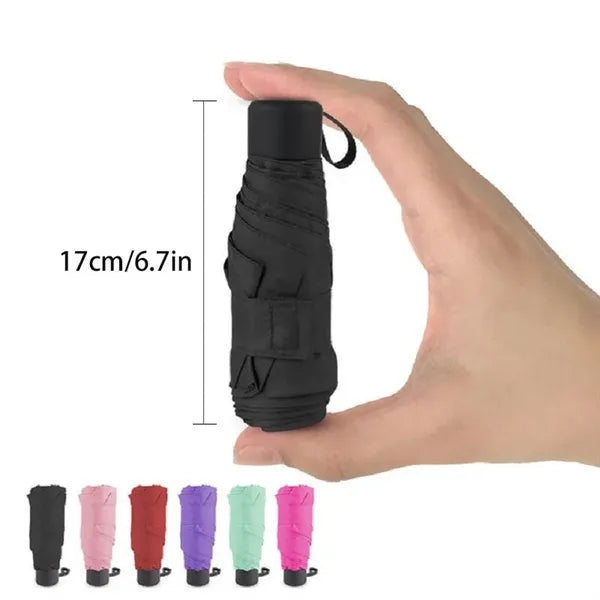 Small Mini Umbrella with Case