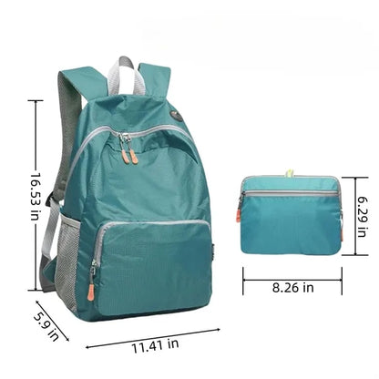 Waterproof Foldable Lightweight Travel Backpack