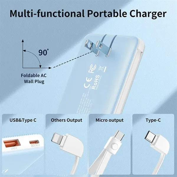 Multi Function Rechargeable Battery Charger