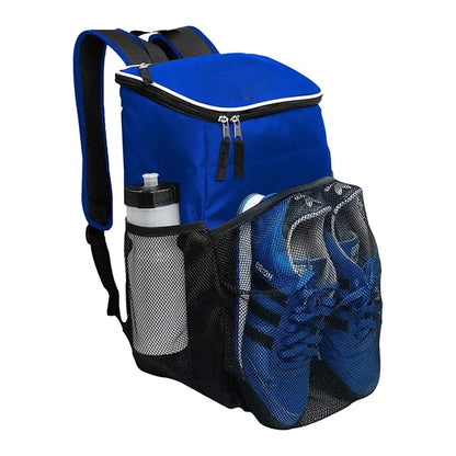 Sports Gym Bag Backpack with Ball Pocket
