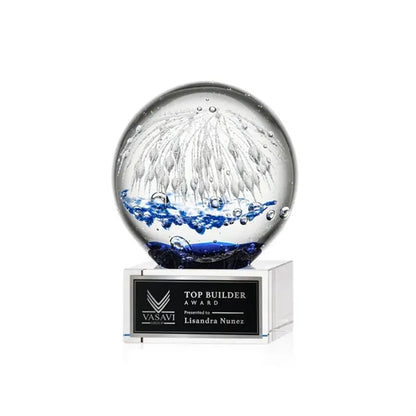 Starburst Award on Hancock Base - Clear