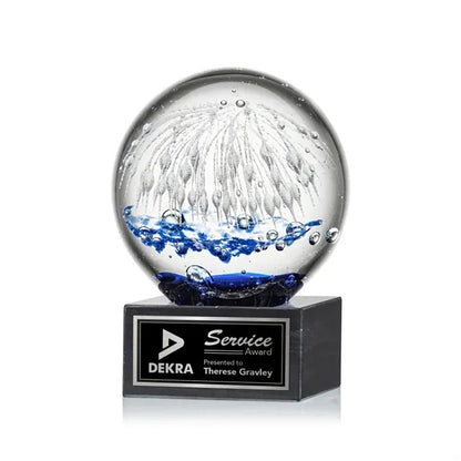 Starburst Award on Square Marble Base
