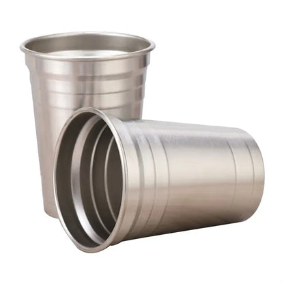 18 Oz. Single Wall Stainless Steel Beer Cups