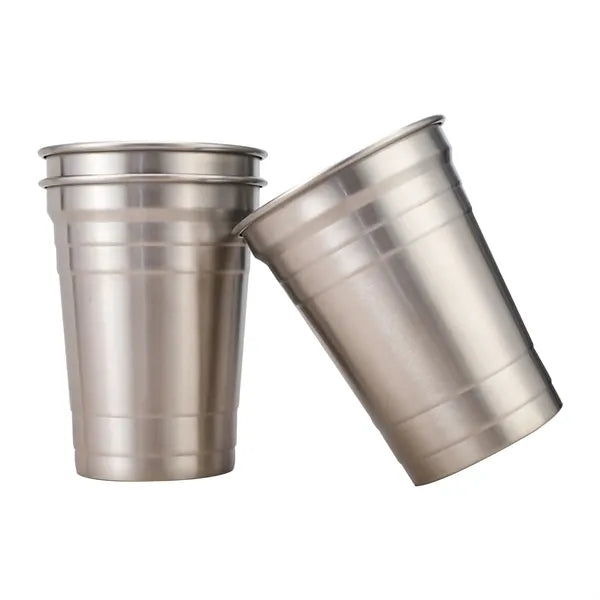 18 Oz. Single Wall Stainless Steel Beer Cups