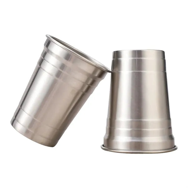18 Oz. Single Wall Stainless Steel Beer Cups