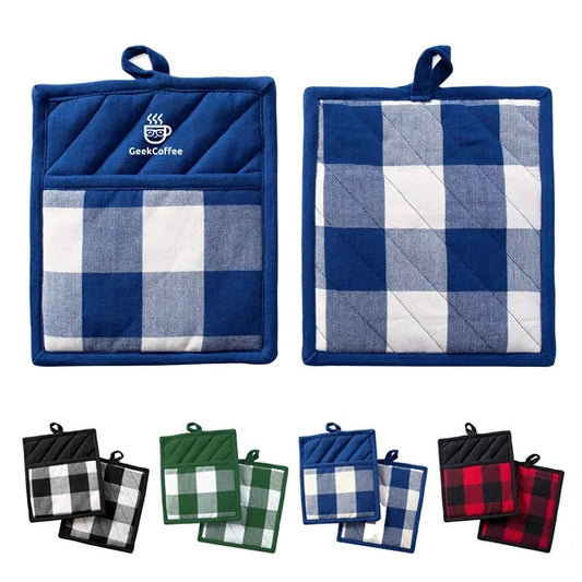 Oven Mitts Set Pot Holder With Pocket