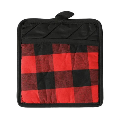 Oven Mitts Set Pot Holder With Pocket