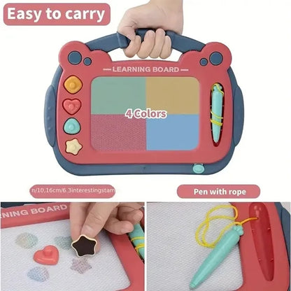 Magnetic Drawing Board, Color Erasable Doodle Pad