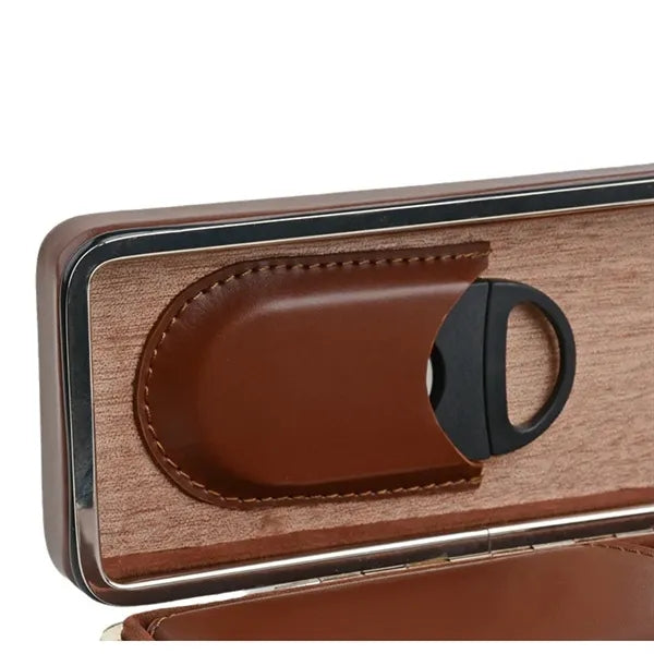 Cigar Travel Case With Cutter
