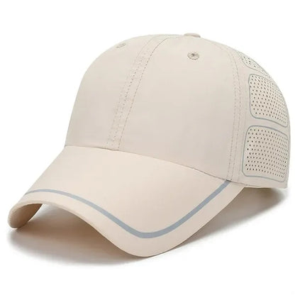 Sun Protection Lightweight Perforated Breathable Golf Cap