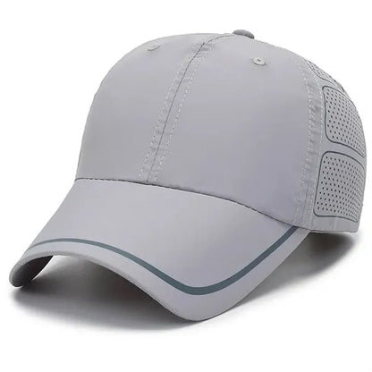 Sun Protection Lightweight Perforated Breathable Golf Cap