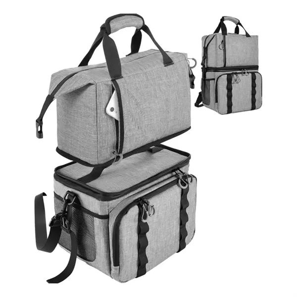 Large Double Layer Waterproof Cooler Backpack