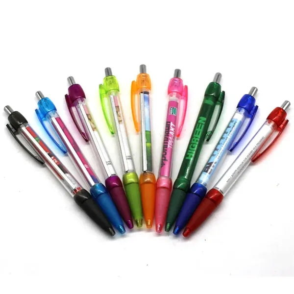 Promotional Pull Out Ad Ballpoint Pen