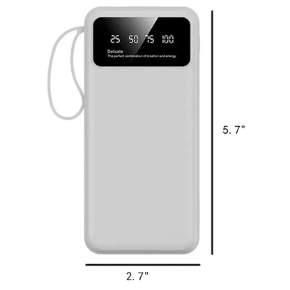 10000mAh Power Bank Fast Charging Portable Charger