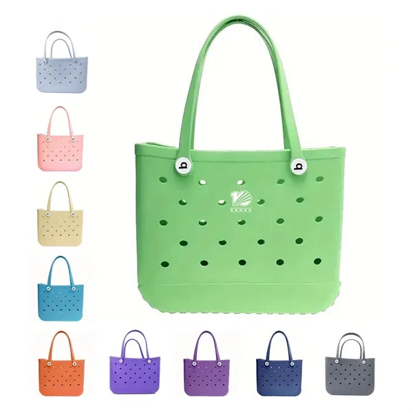 EVA Hole Shoulder Bag  Beach Storage