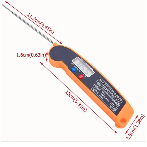 Foldable Instant Read Kitchen Digital Thermometer