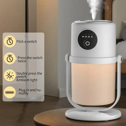 280ml Cool Mist USB 28dB Ultra Silent Humidifier