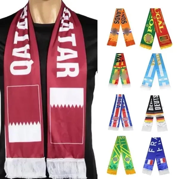 Full Color Cheap Satin Scarf (57" x 6.7")