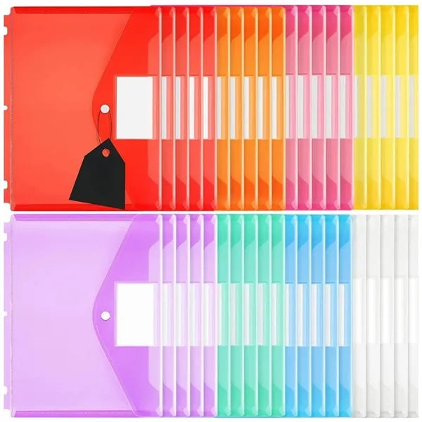 3 Ring Binder Pocket Durable and Practical Organizer Storage