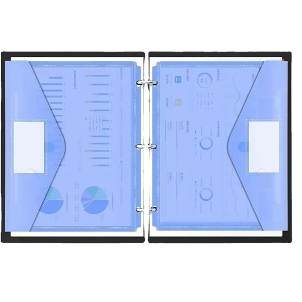 3 Ring Binder Pocket Durable and Practical Organizer Storage