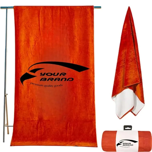 Ultra Thin Microfiber Beach Towel Soft And Lightweight
