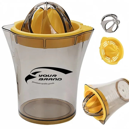 Manual Orange And Lime Juicer With Zester For Kitchen Use