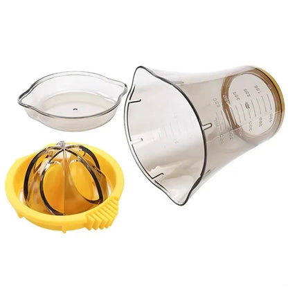 Manual Orange And Lime Juicer With Zester For Kitchen Use