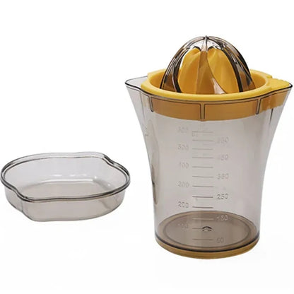 Manual Orange And Lime Juicer With Zester For Kitchen Use