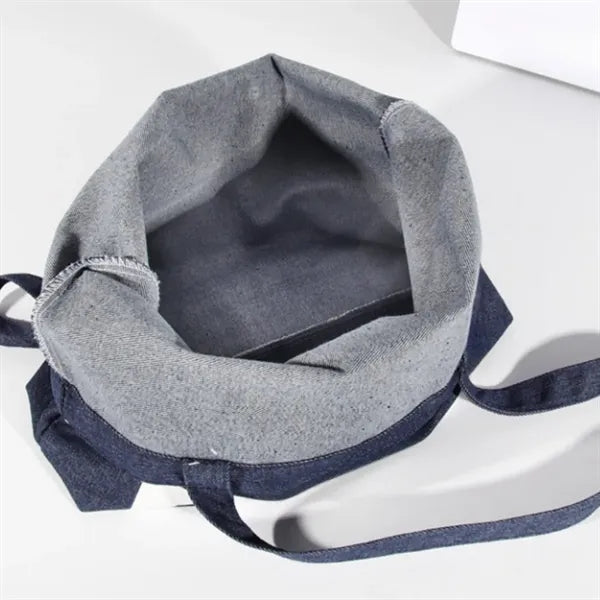 Eco Friendly Denim Tote Bag For Shopping And Daily Use