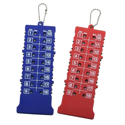 Golf Scorecard And Counter For Tracking Game Performance