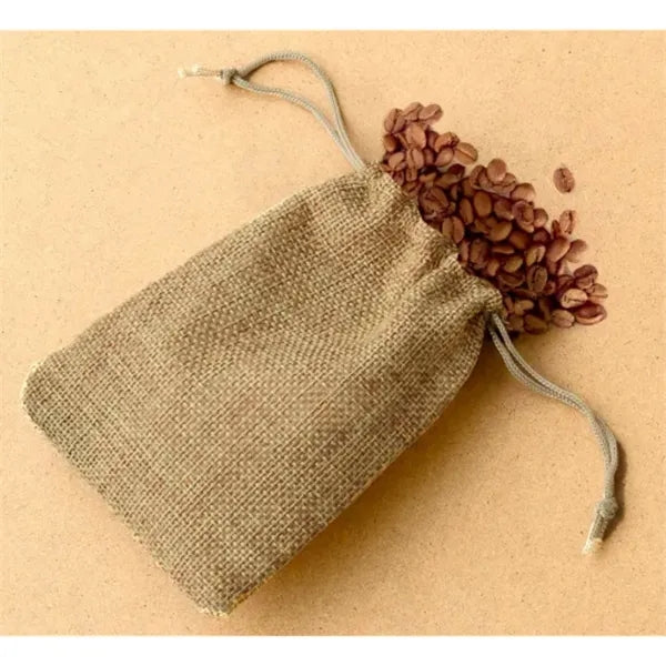 Jute Drawstring Bags - Non Printed