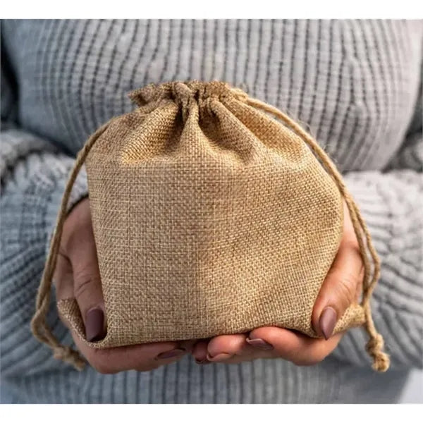 Jute Drawstring Bags - Non Printed