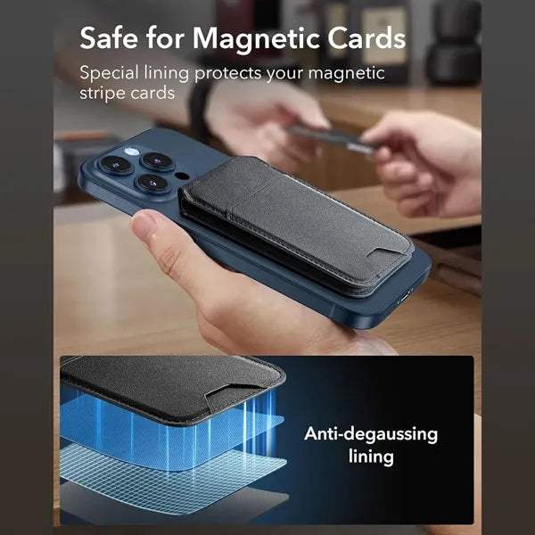 MagSafe Magnetic Wallet with Adjustable Stand