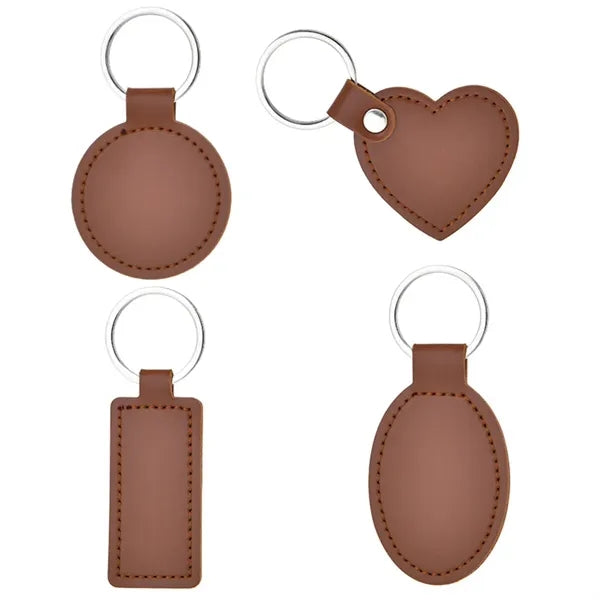 Personalized Leather Keychain