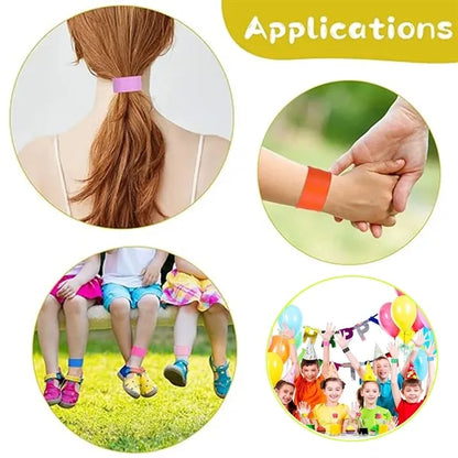 Custom Silicone Slap Bracelets for Adults and Teens
