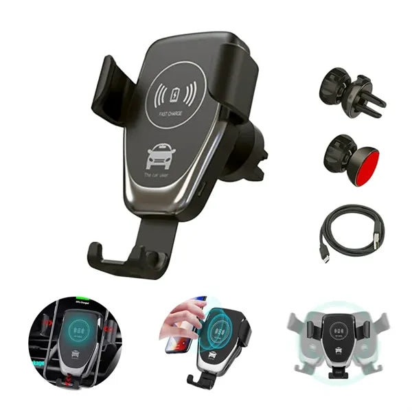 15W Compact Wireless Car Charger
