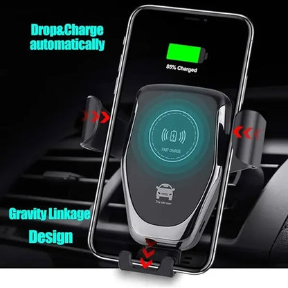 15W Compact Wireless Car Charger