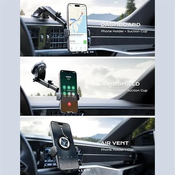 15W Auto Clamping Wireless Car Fast Charger