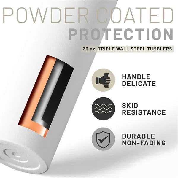 20oz Straight Portable Vacuum Insulated Tumbler