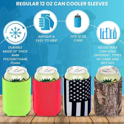 Insulated Beer Can Cooler Sleeve (No-Sweat)