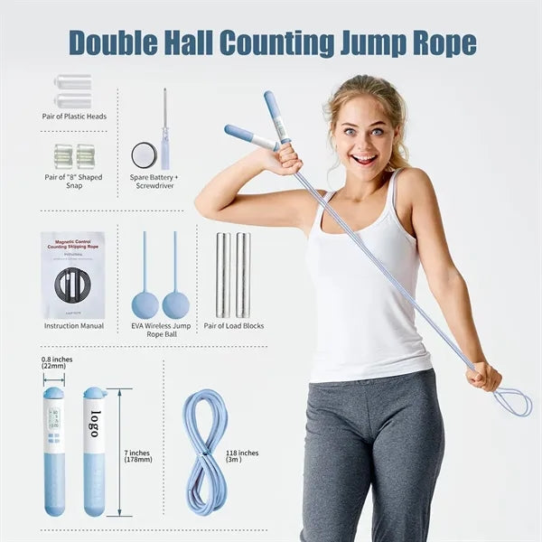 Auto Count Cordless Jump Rope