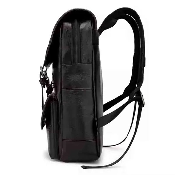 PU Leather Computer Backpack