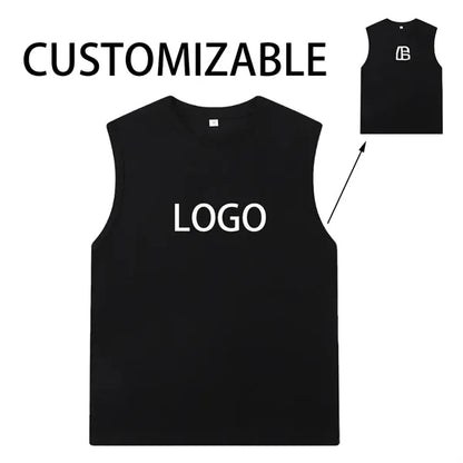 High Quality 180g Pure Cotton Sleeveless Vest