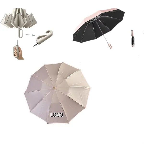 High-Quality Black-Glue Sun & Rain Umbrella