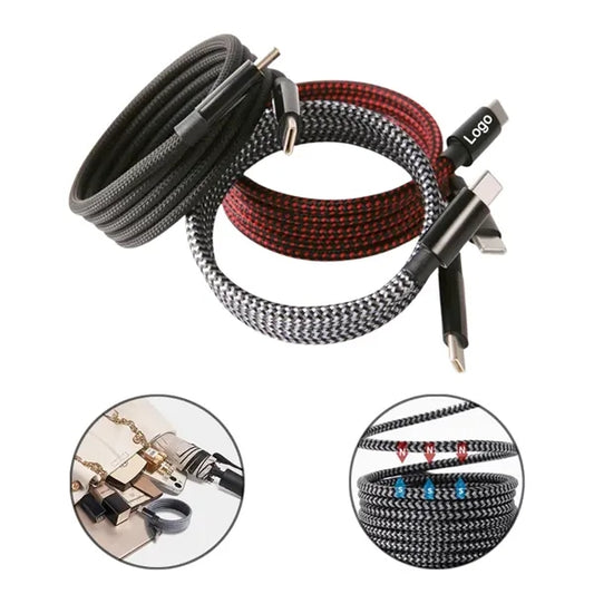 3.3ft 66W Tangle-Free Magnetic Fast Charger Cable