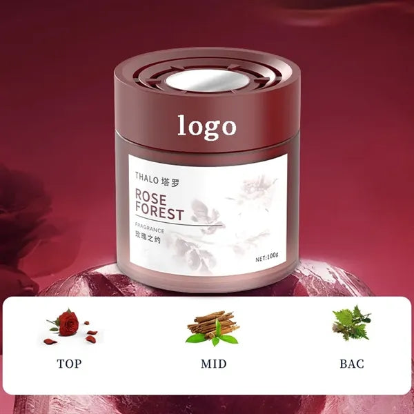Premium Long-Lasting Car Air Diffuser - Flameless Scent Gel
