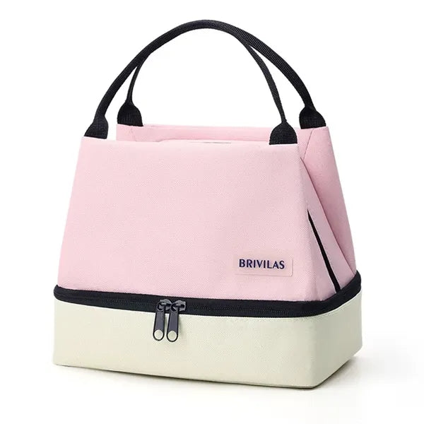 Double-Layer Insulated Lunch Bag